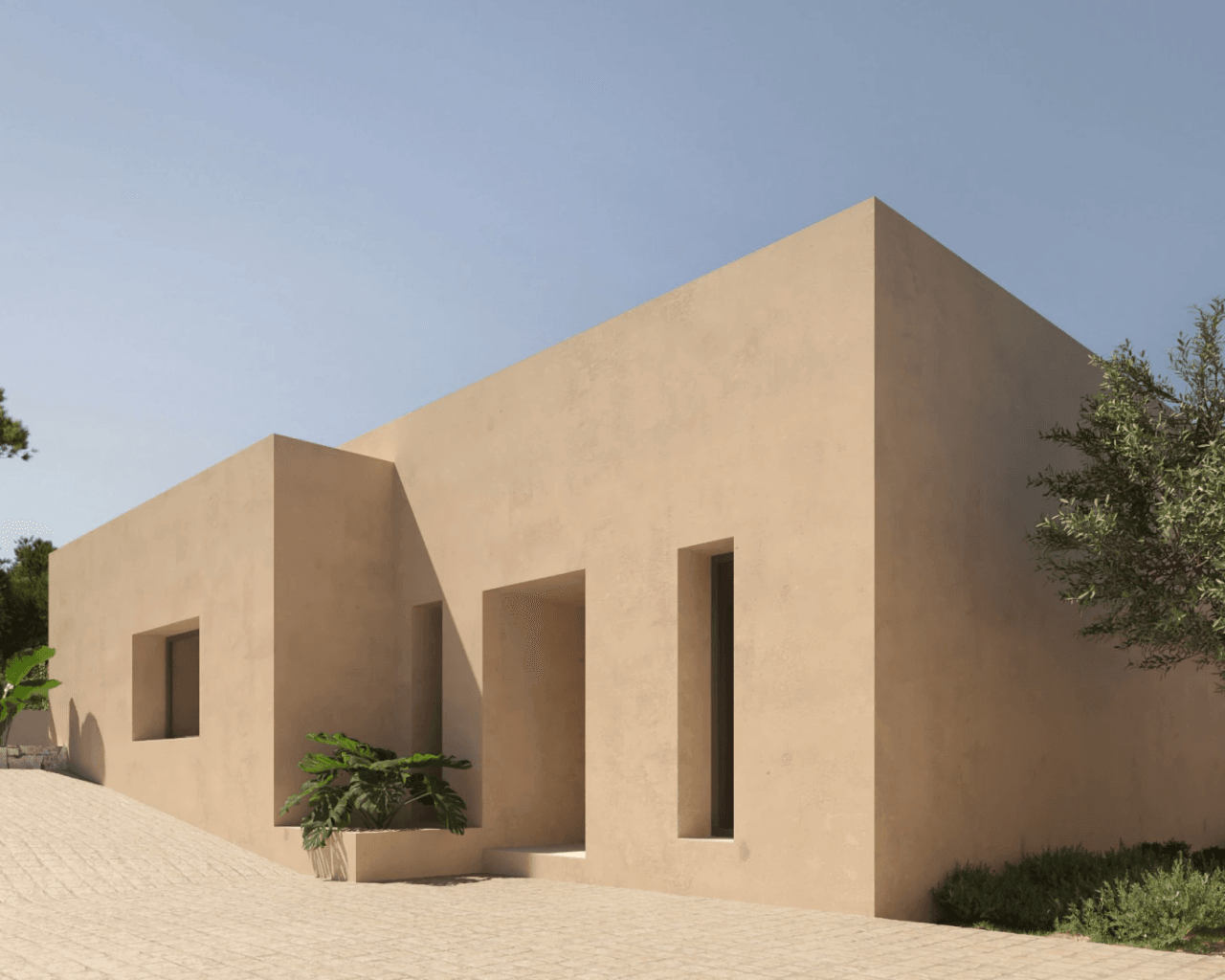 Villa à vendre à Fustera Benissa avec 4 chambres et piscine à débordement