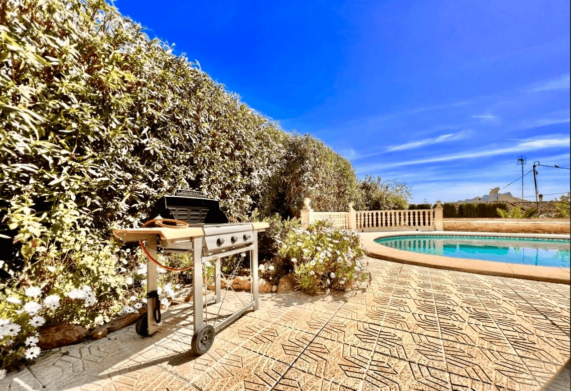 Mediterrane villa met uitzicht op zee in San Jaime - Langdurige verhuur