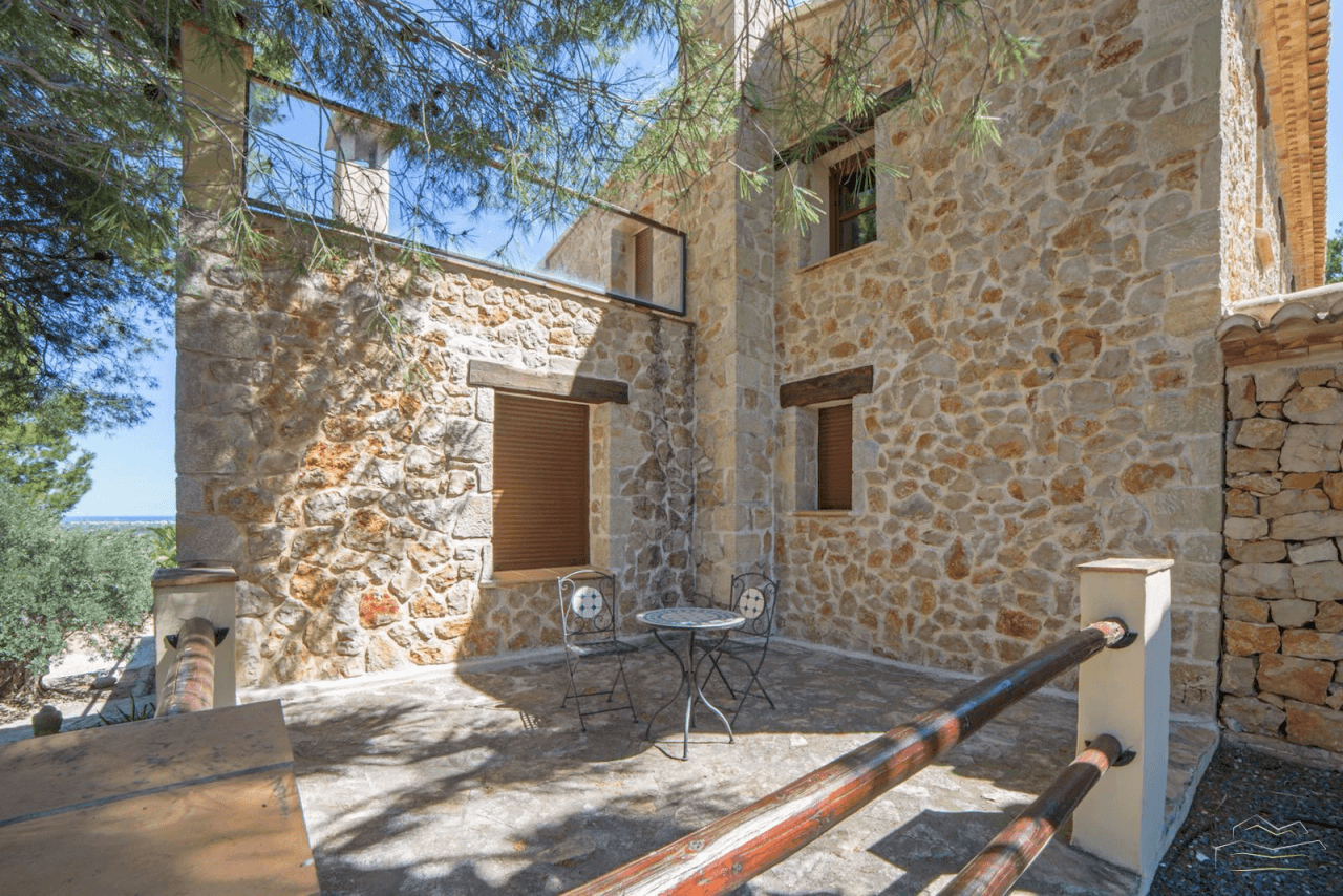 Finca de campo con vistas panorámicas en venta en Jávea.