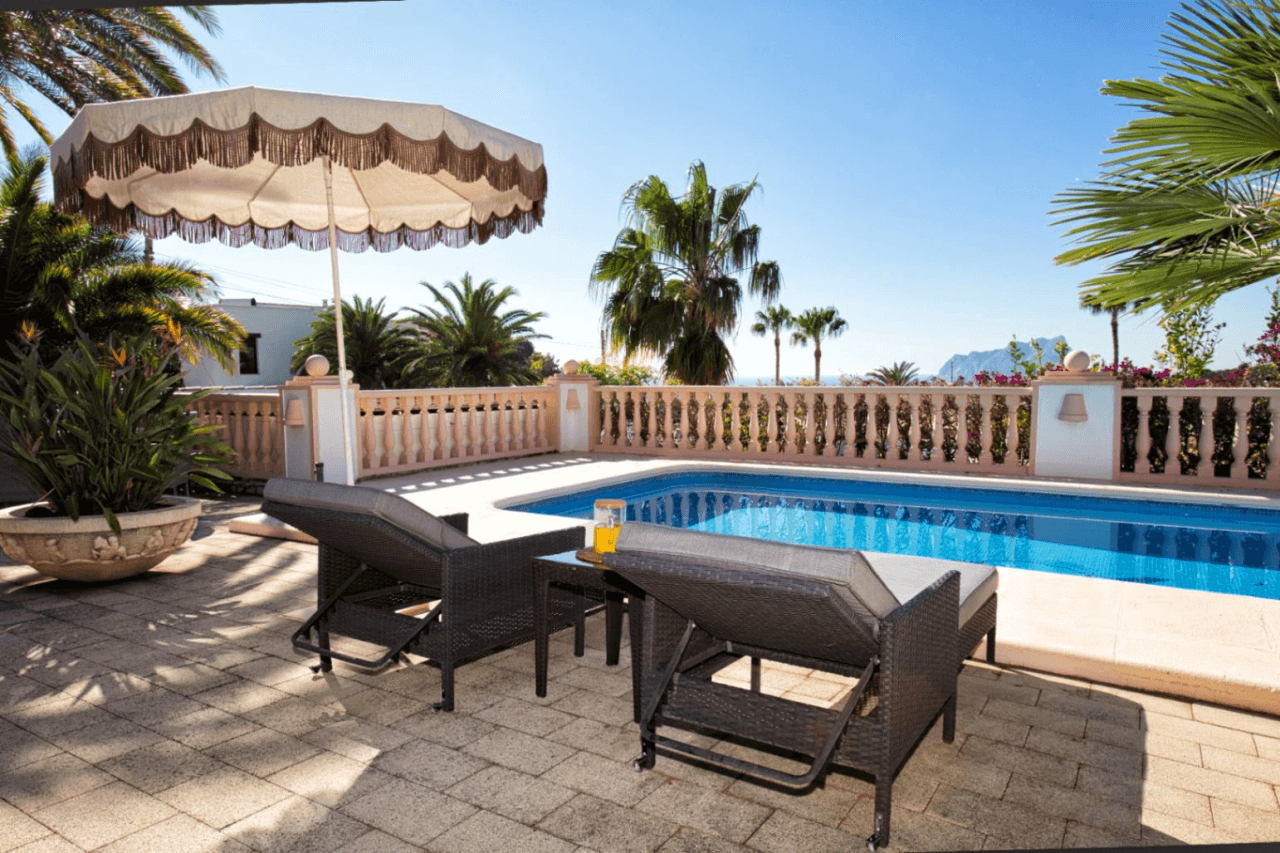 Traditionelle Meerblick Villa in Benissa zu verkaufen