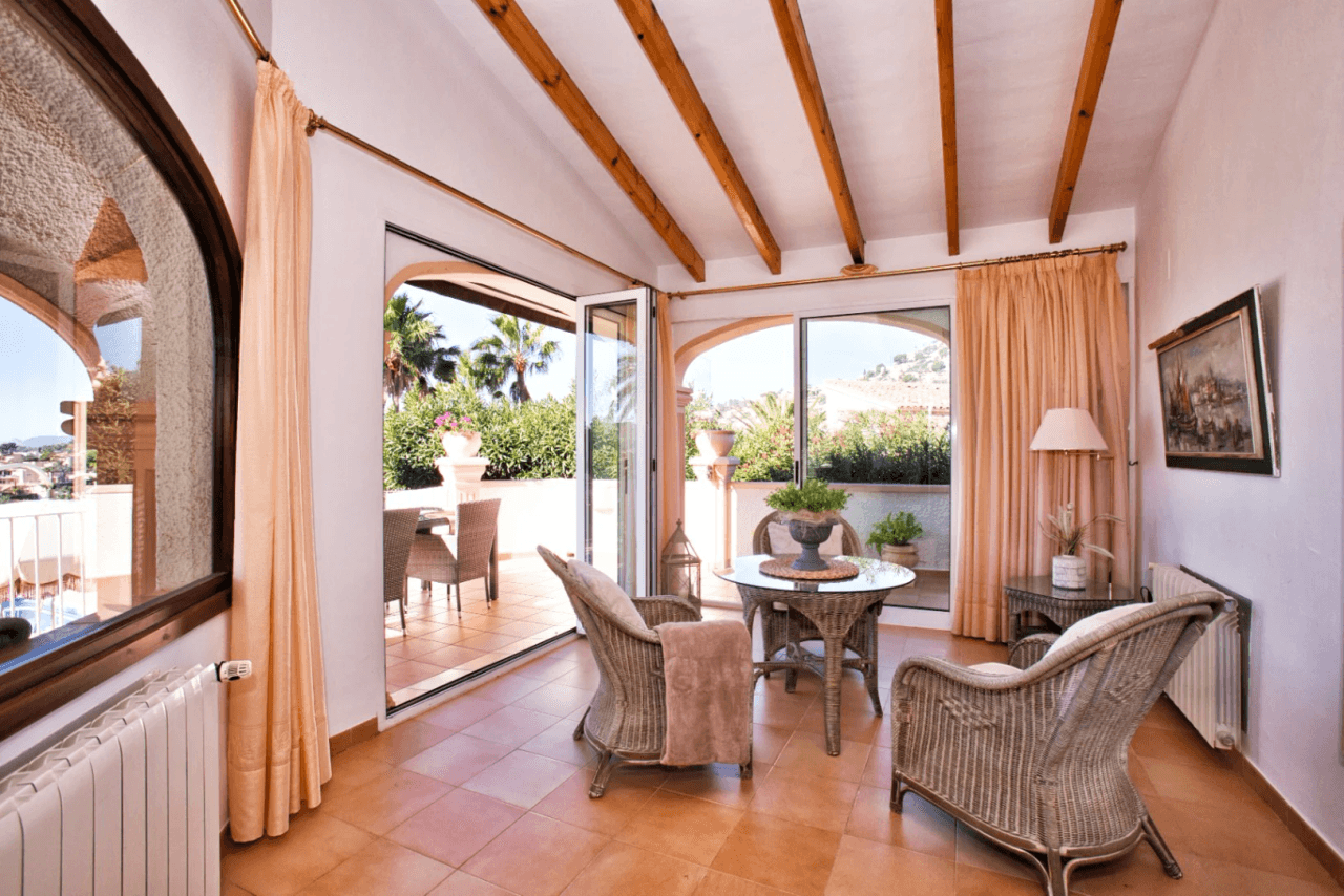 Traditionelle Meerblick Villa in Benissa zu verkaufen