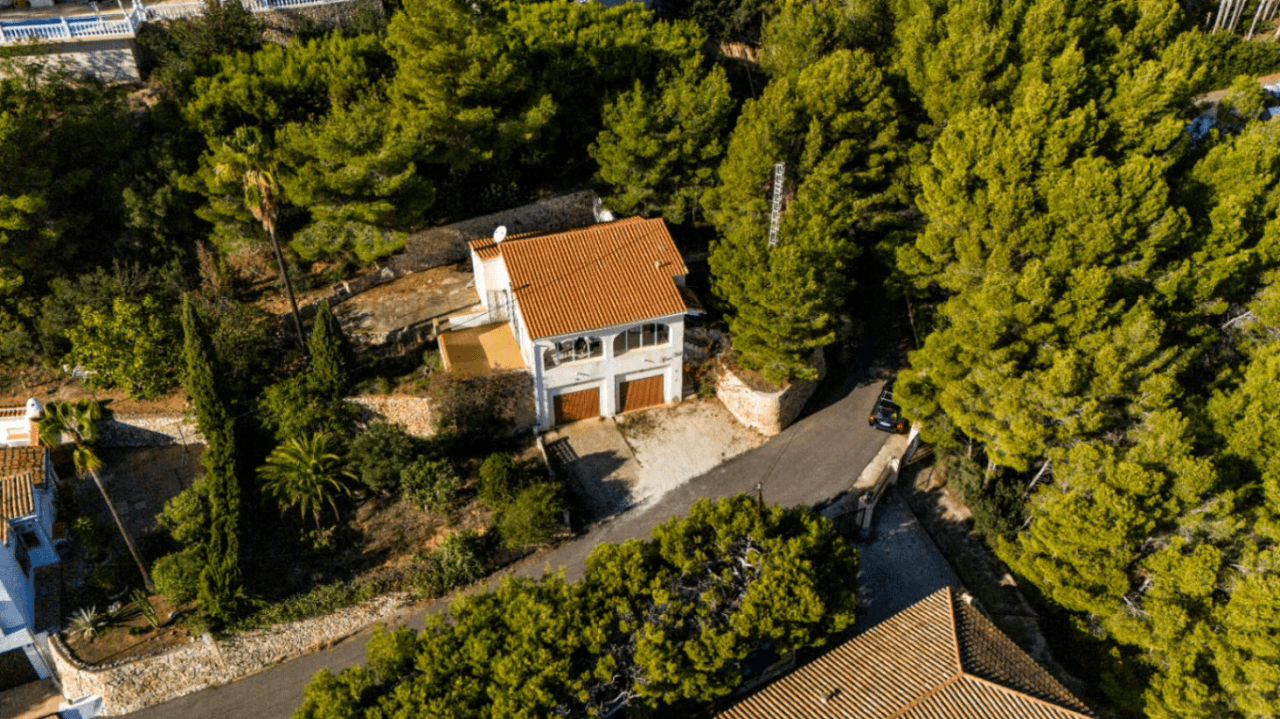 Meerblick Villa und extra Grundstück in Calpe zu verkaufen