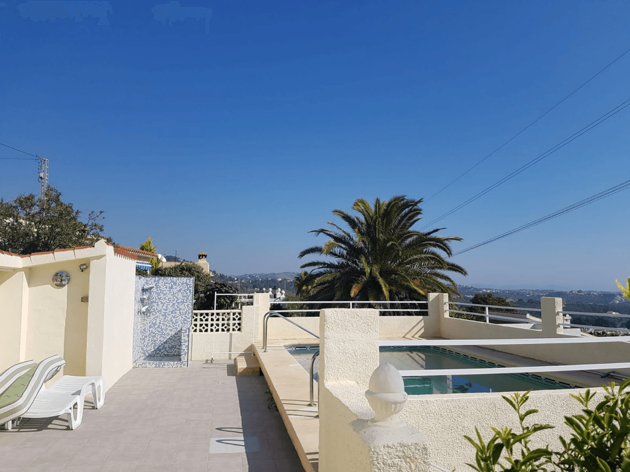 Zeezicht villa te koop in Partida Estacion in Calpe
