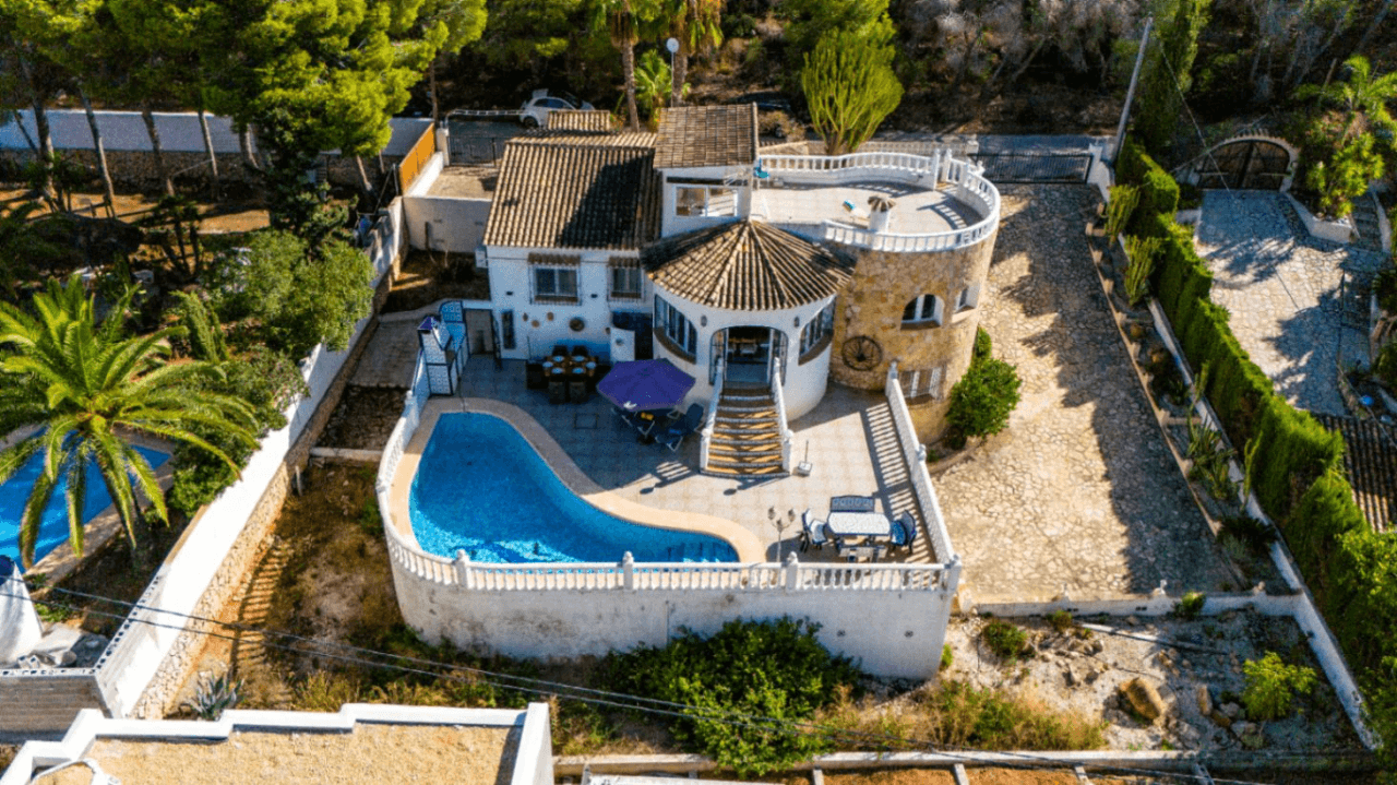 Traditionele villa te koop in Benissa