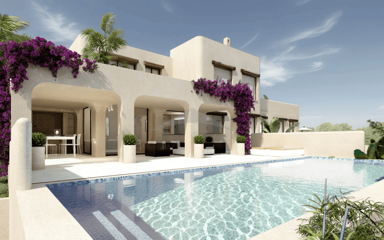 Villa Méditerranéenne Contemporaine à Moraira avec Vue sur la Mer