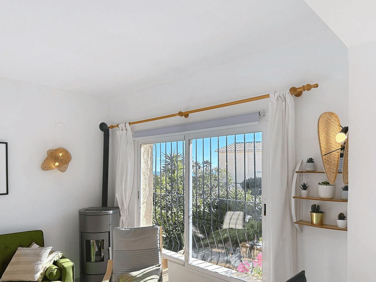 Cumbre del Sol Villa with sea views and communal pool.