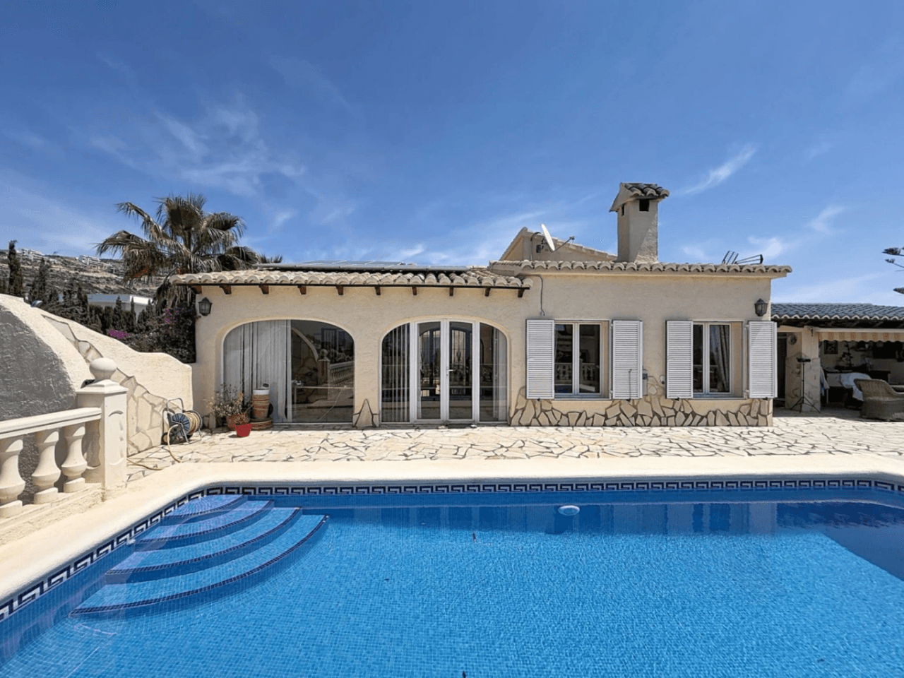 Villa in residential Magnolias, Cumbre del Sol, Costa Blanca North.