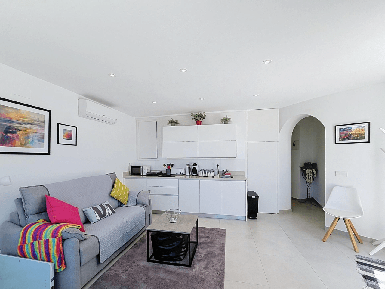 Independent villa with sea views and heated pool Kalmias Cumbre del Sol Costa Blanca North