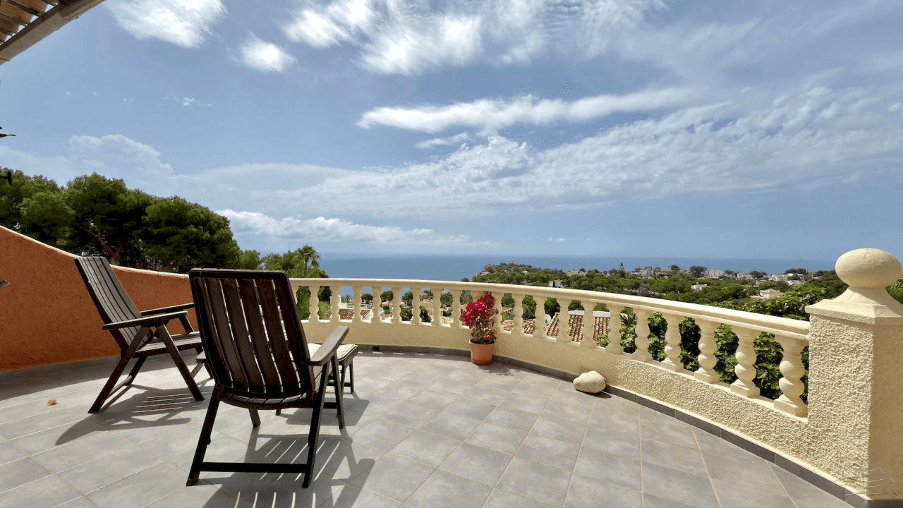 Villa te koop met indrukwekkend uitzicht op zee - Balkon aan Zee - Javea