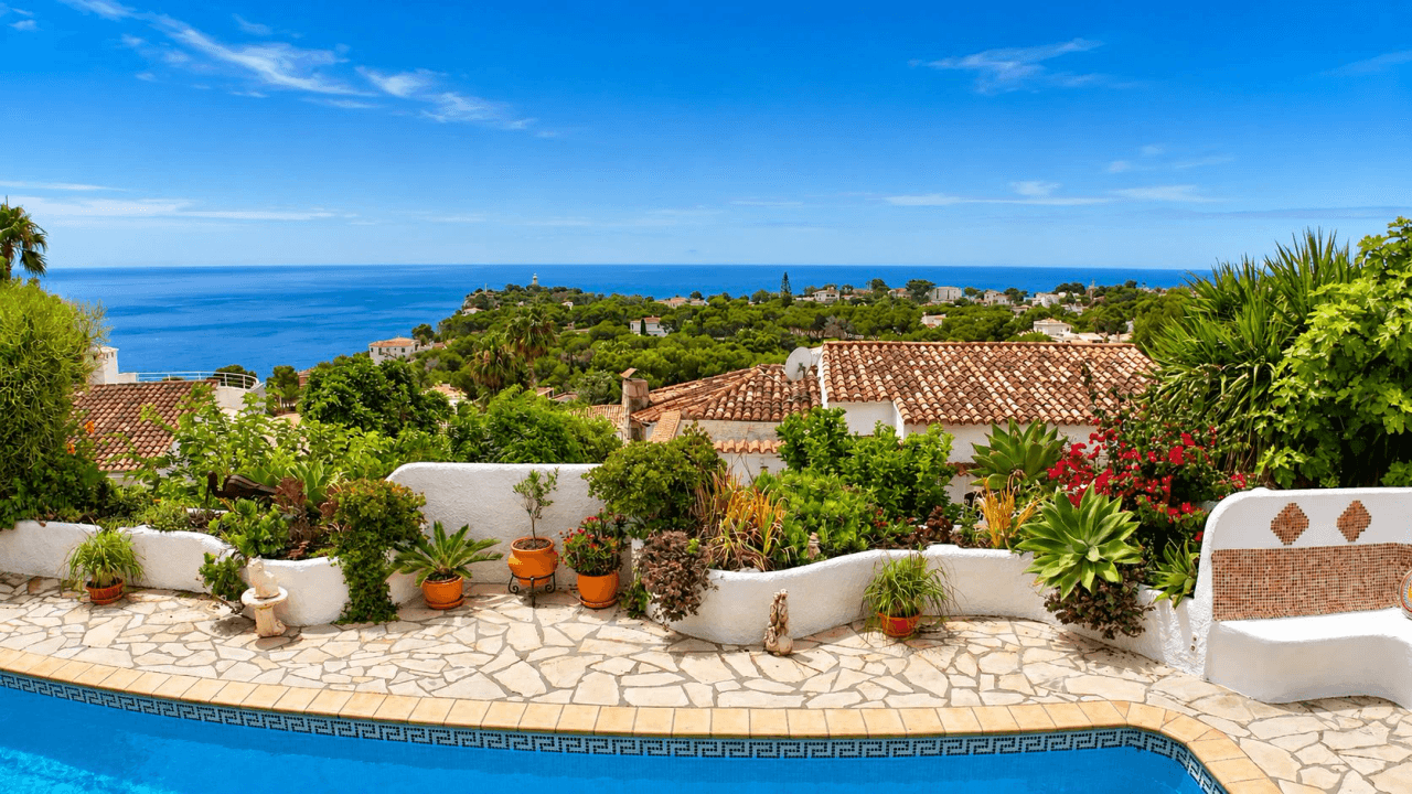 Villa te koop met indrukwekkend uitzicht op zee - Balkon aan Zee - Javea