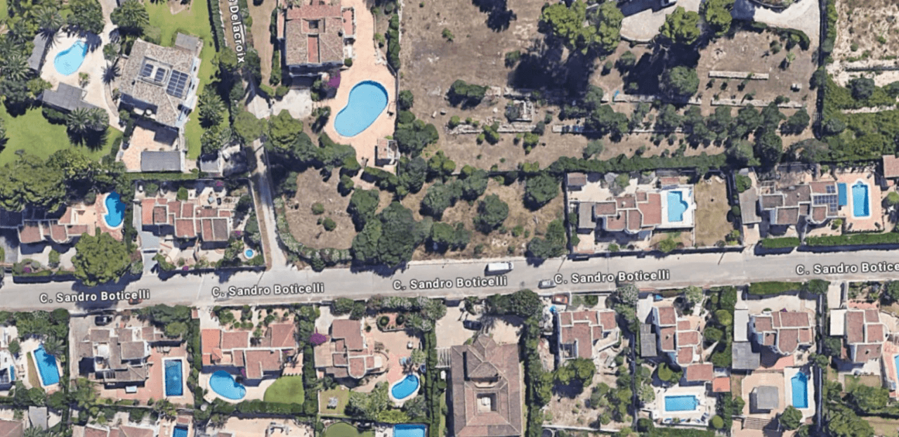 Terrain avec projet et permis à vendre à Pinosol - Javea