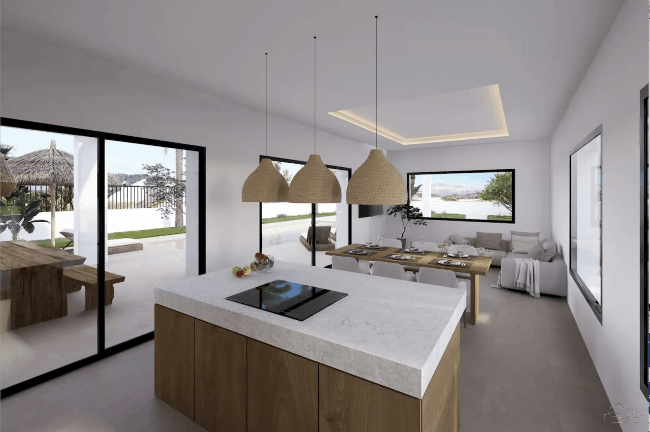 Terrain avec projet et permis à vendre à Pinosol - Javea