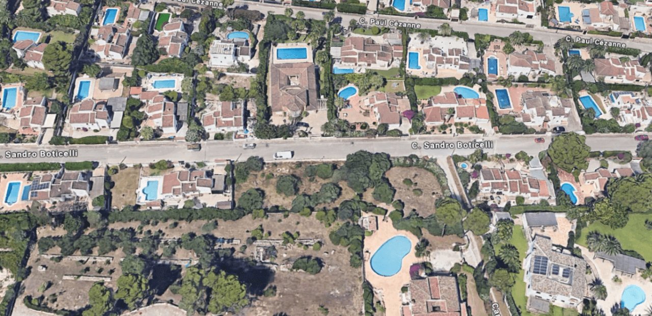 Terrain avec projet et permis à vendre à Pinosol - Javea