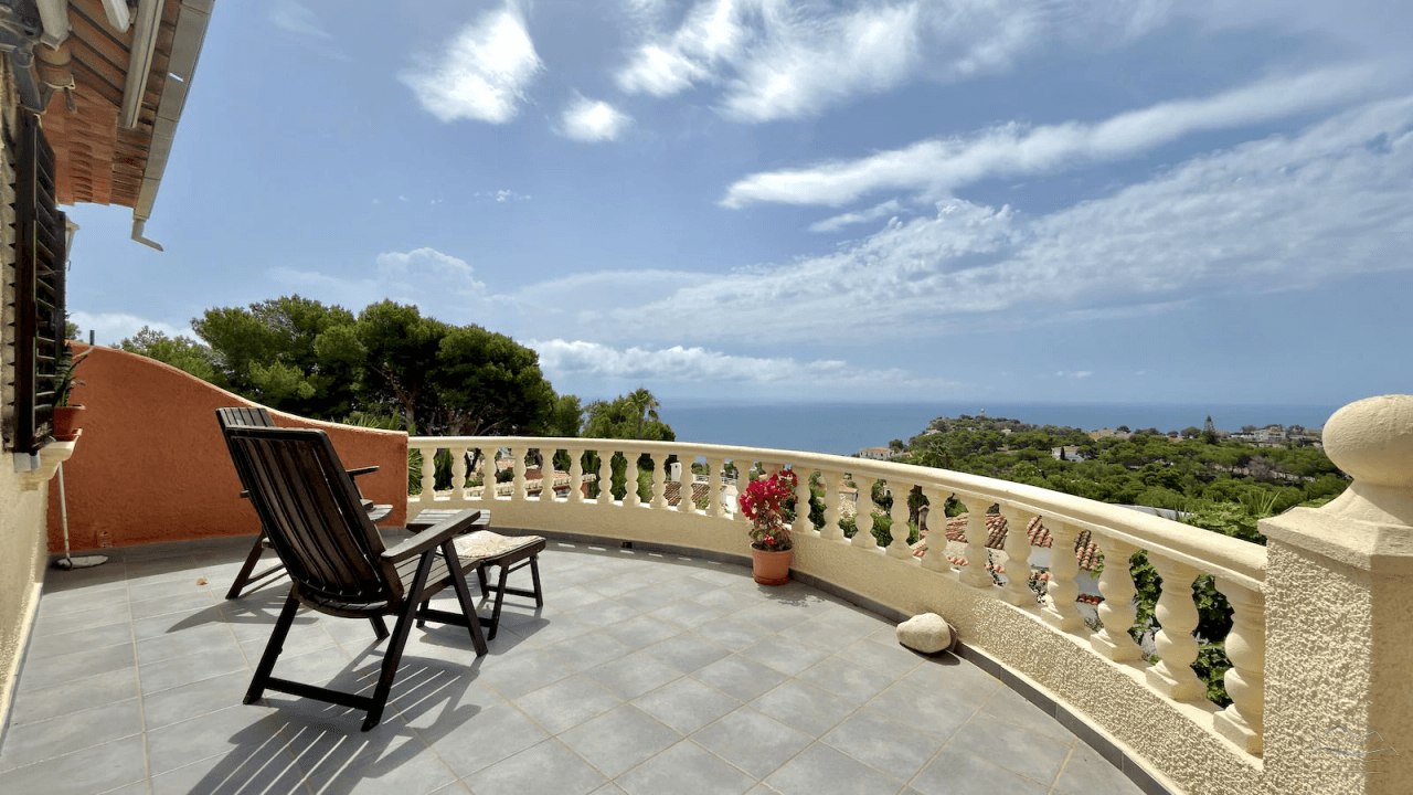 Villa te koop met indrukwekkend uitzicht op zee - Balkon aan Zee - Javea