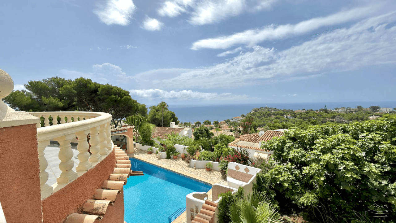 Villa te koop met indrukwekkend uitzicht op zee - Balkon aan Zee - Javea