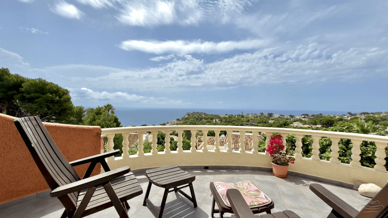 Villa te koop met indrukwekkend uitzicht op zee - Balkon aan Zee - Javea