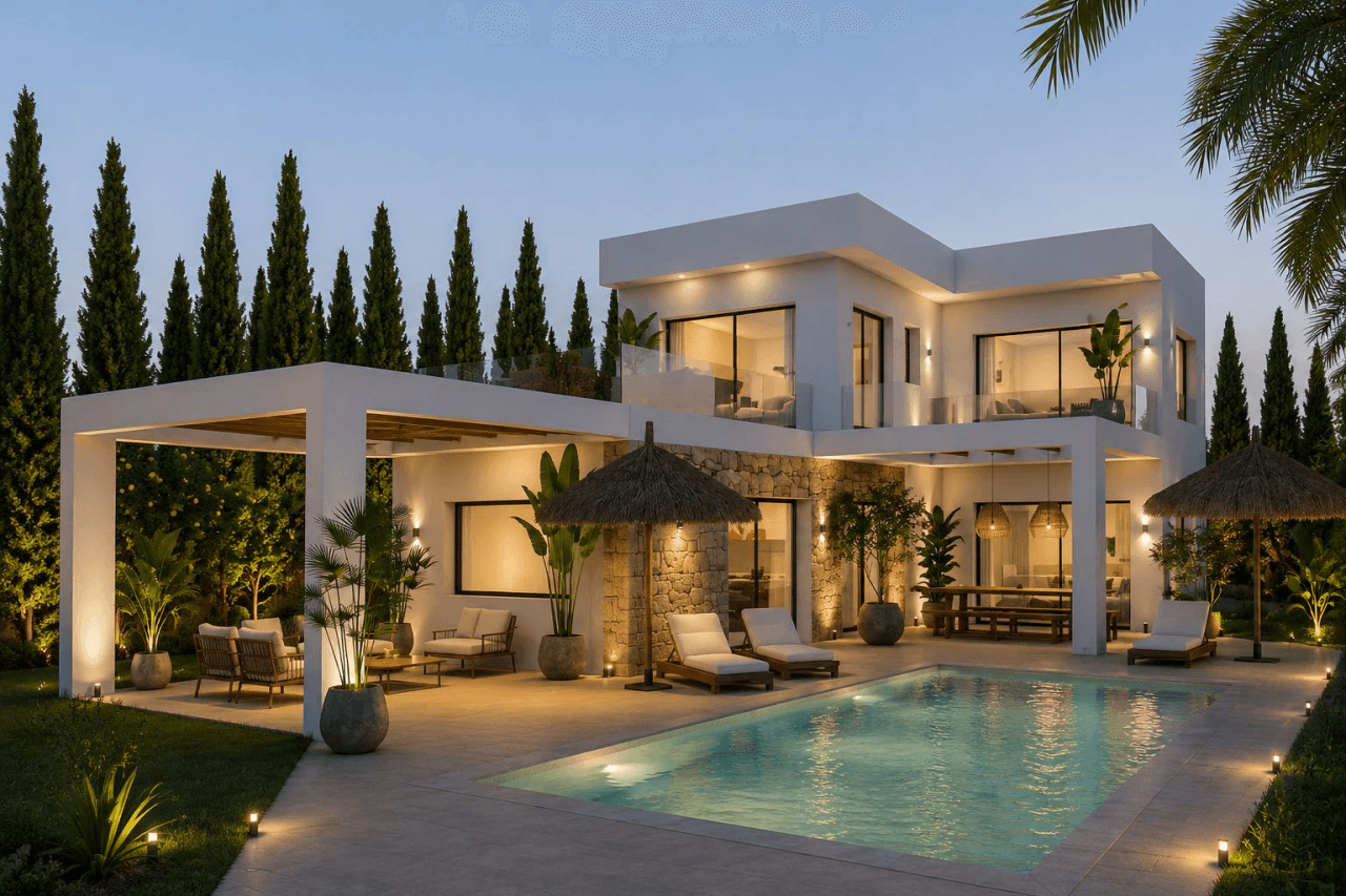 Terrain avec projet et permis à vendre à Pinosol - Javea