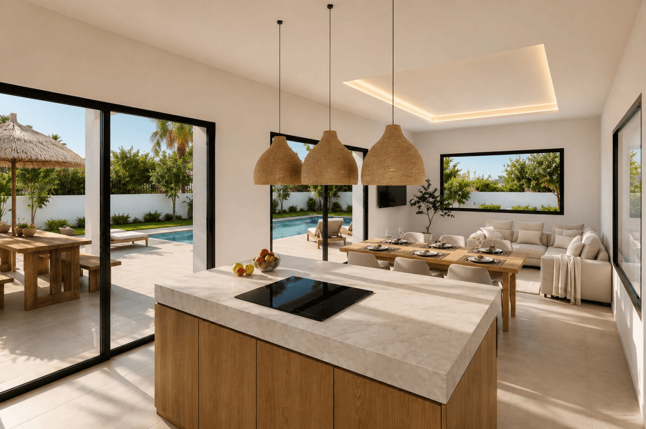 Terrain avec projet et permis à vendre à Pinosol - Javea