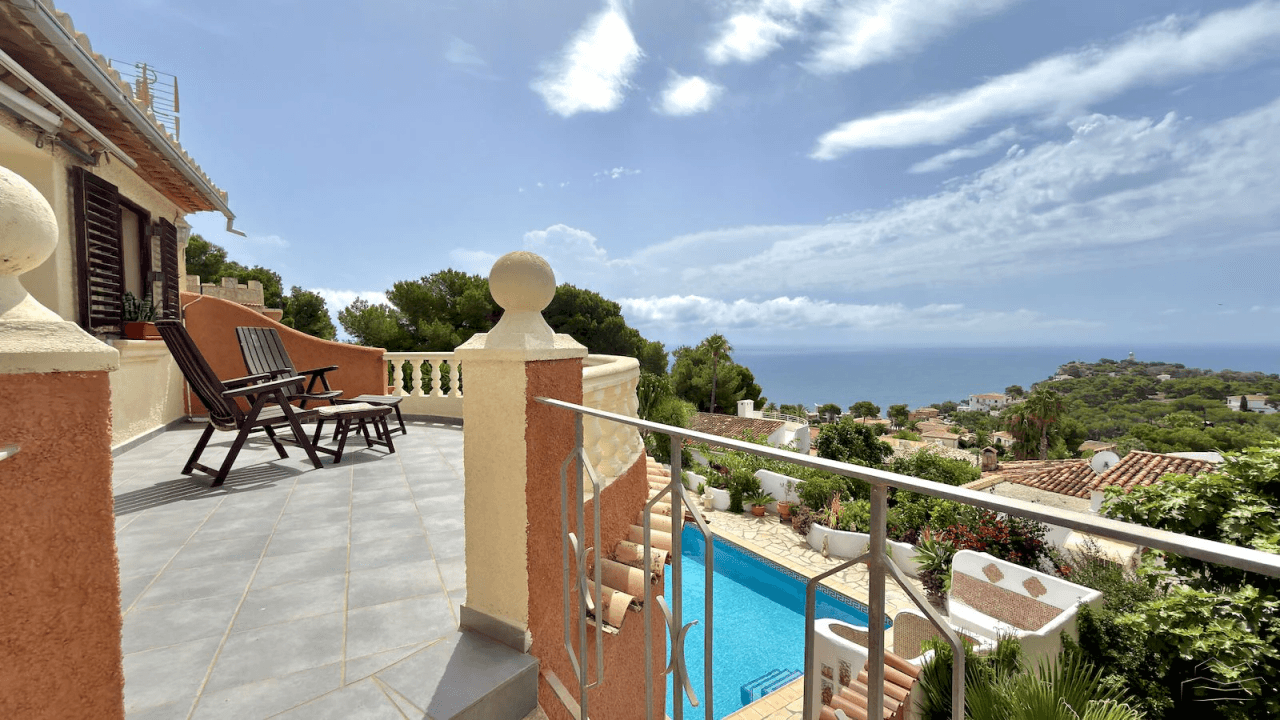 Villa te koop met indrukwekkend uitzicht op zee - Balkon aan Zee - Javea