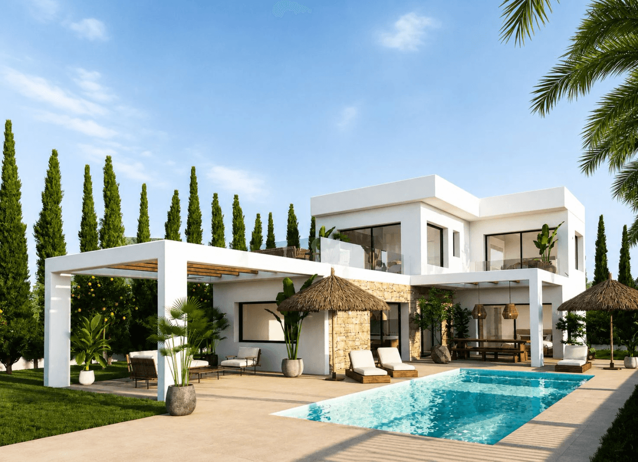 Terrain avec projet et permis à vendre à Pinosol - Javea