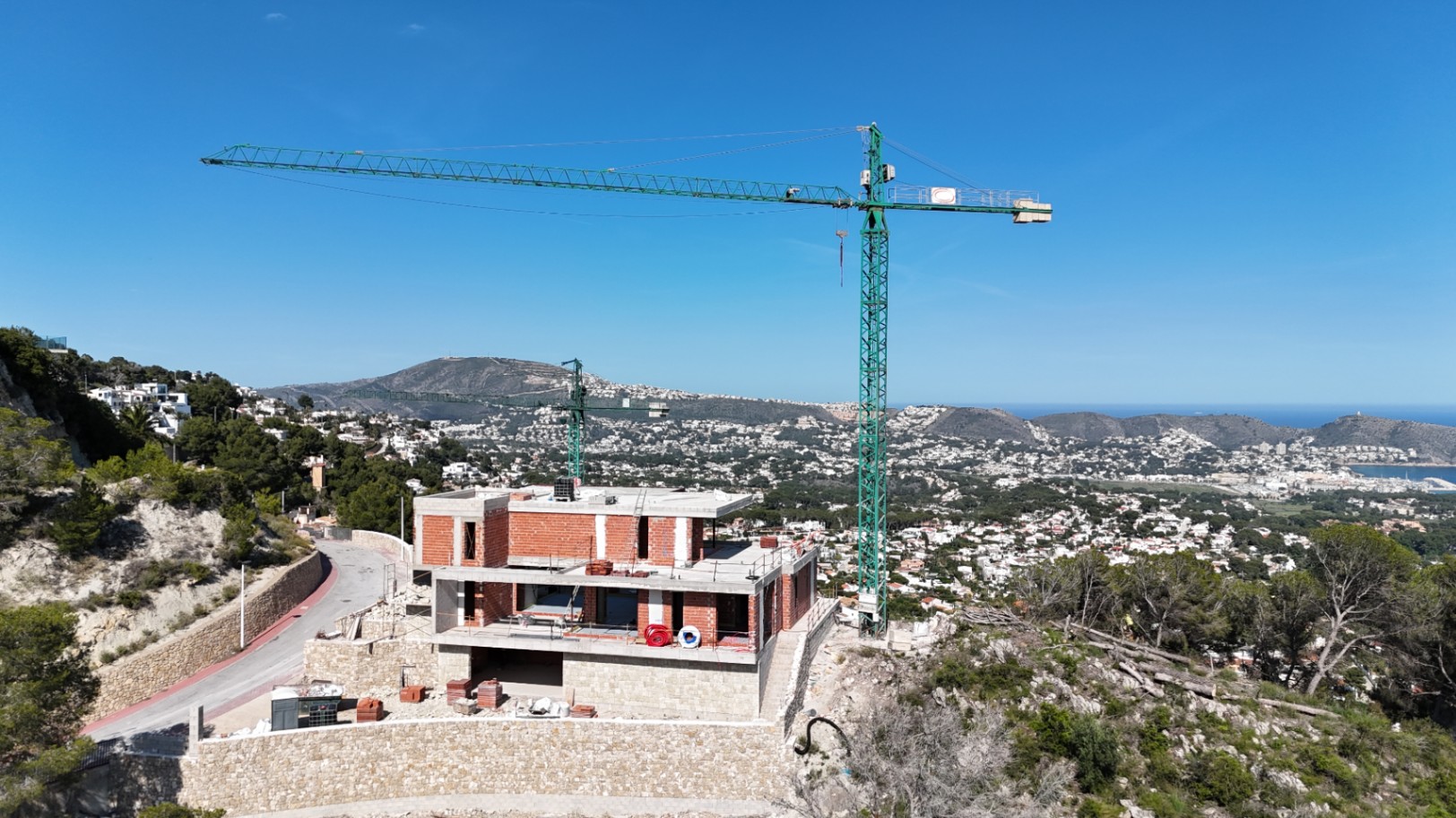 Moderne Luxusvilla mit Meerblick zu verkaufen in Moraira | Fanadix