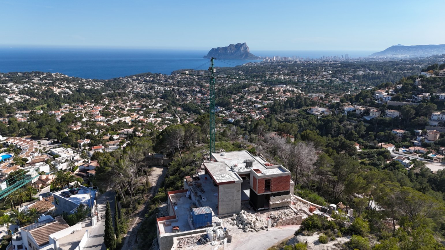 Moderne Luxusvilla mit Meerblick zu verkaufen in Moraira | Fanadix