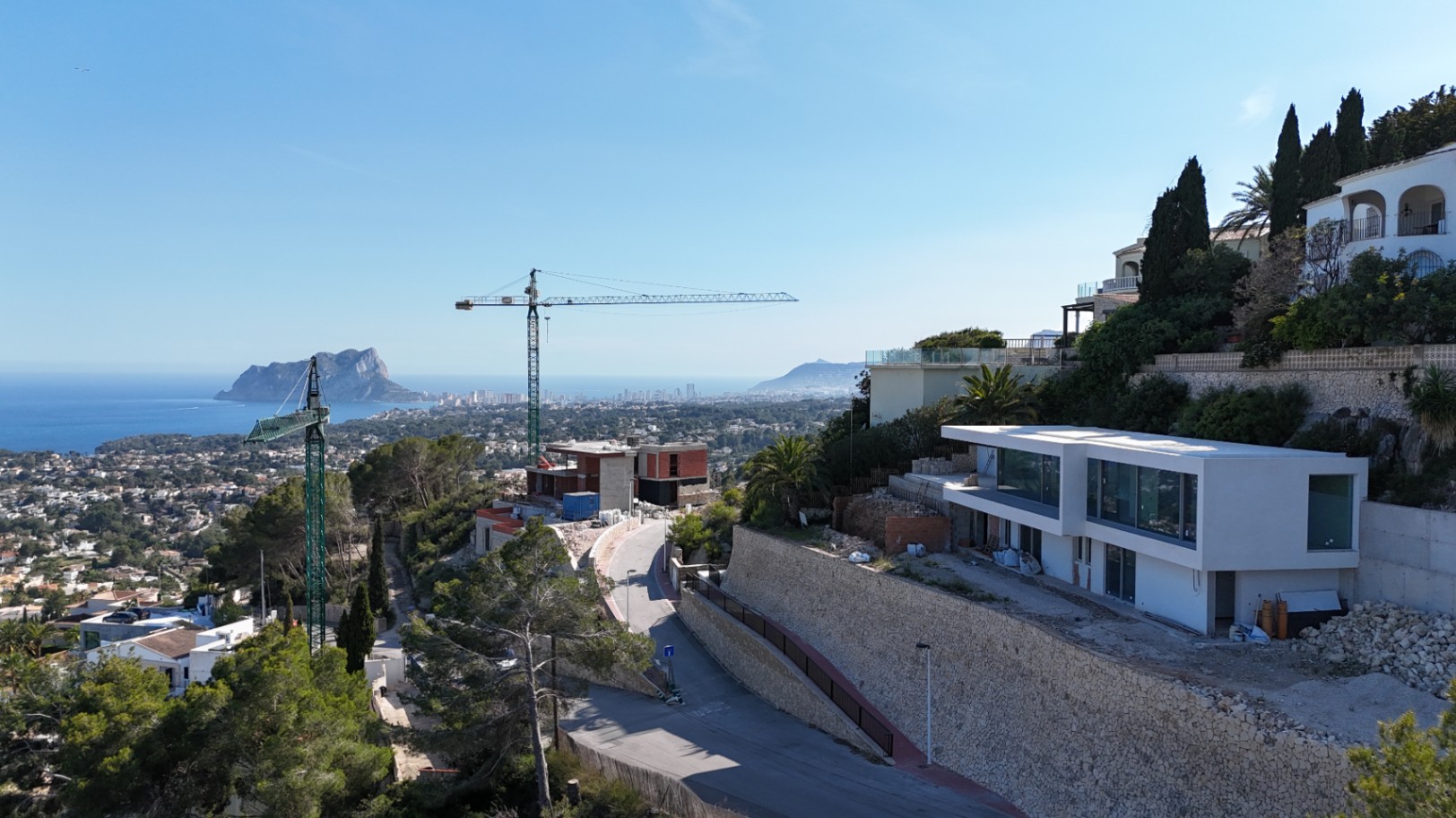 Moderne Luxusvilla mit Meerblick zu verkaufen in Moraira | Fanadix