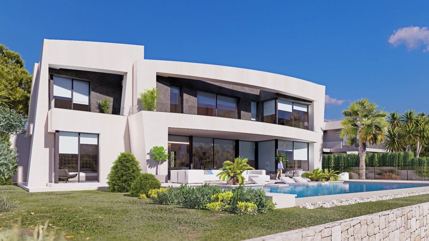 Villa moderne avec vue sur la mer à Cometa III Calpe