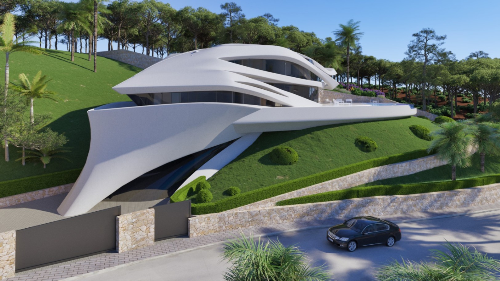 Nieuwbouw luxe villa te koop in La Corona Javea, Costa Blanca