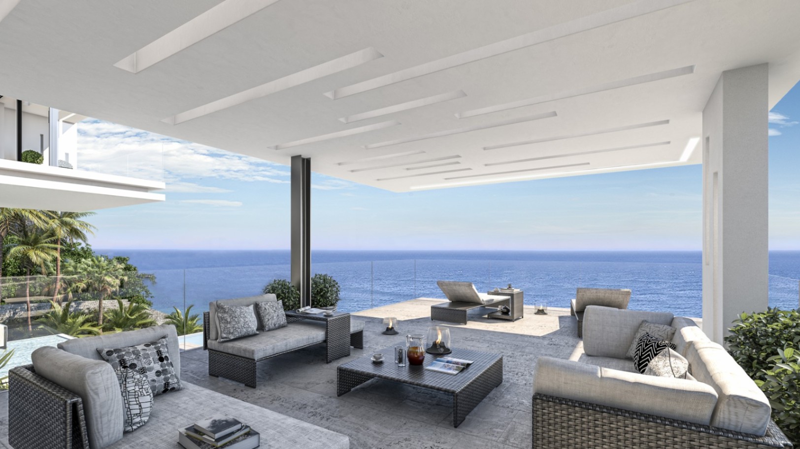 New build beachfront villa for sale in Granadella Jávea, Costa Blanca