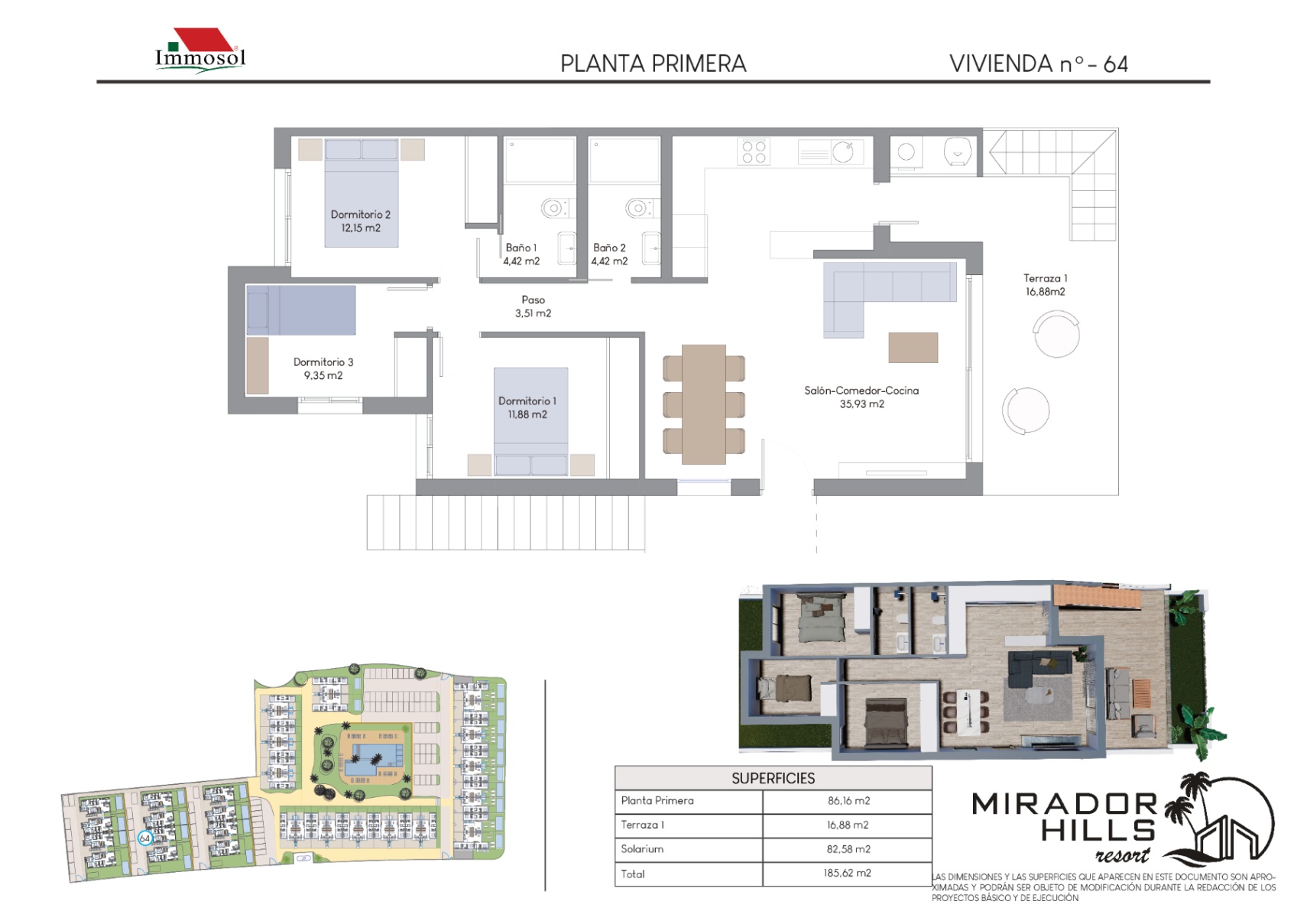 New build penthouse for sale in Terra Marina Finestrat, Costa Blanca