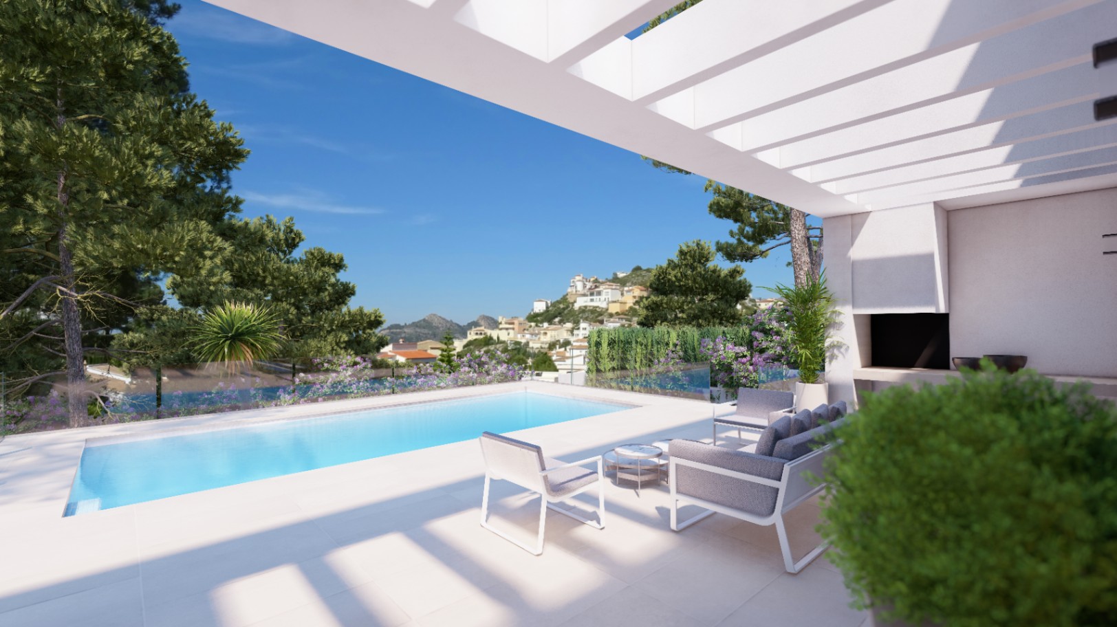 New build villa for sale in Monte Solana II Pedreguer, Costa Blanca