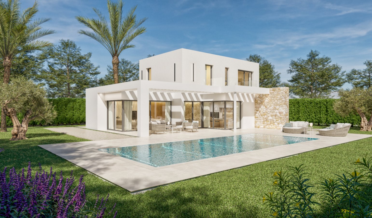New build villa for sale in Camarrocha Moraira, Costa Blanca