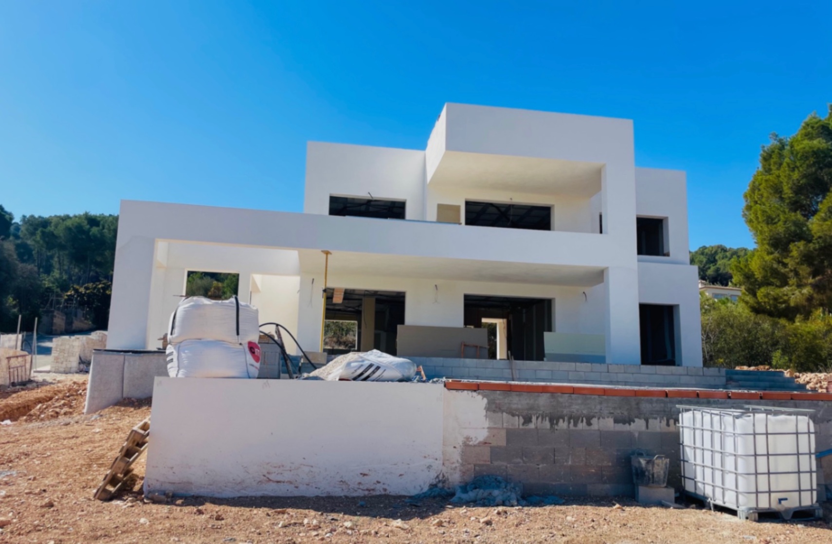 New build villa for sale in Piver Javea urbanization, Costa Blanca