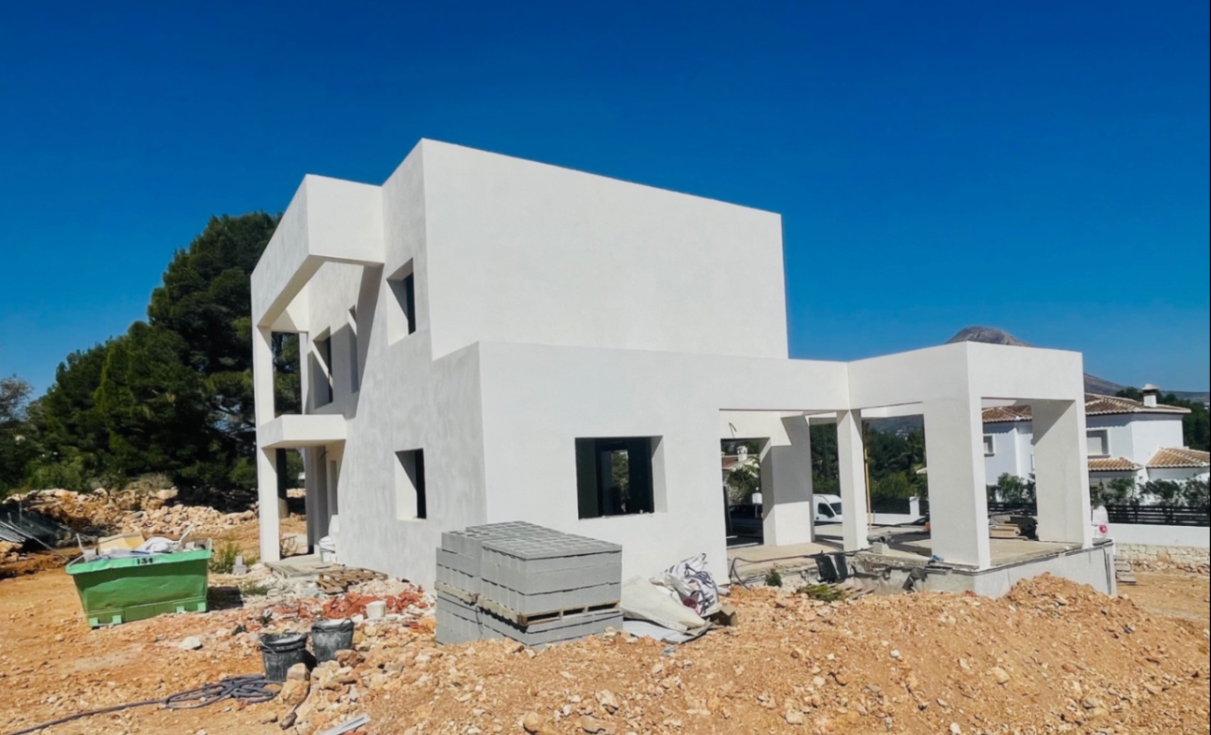 New build villa for sale in Piver Javea urbanization, Costa Blanca