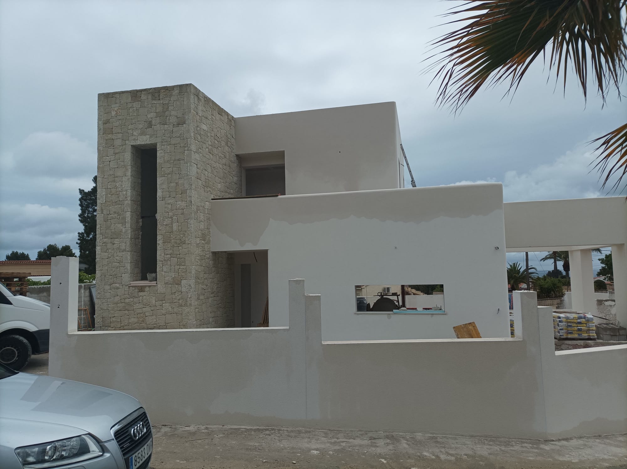 New build Ibizan style villa for sale in Baladrar Benissa, Costa Blanca