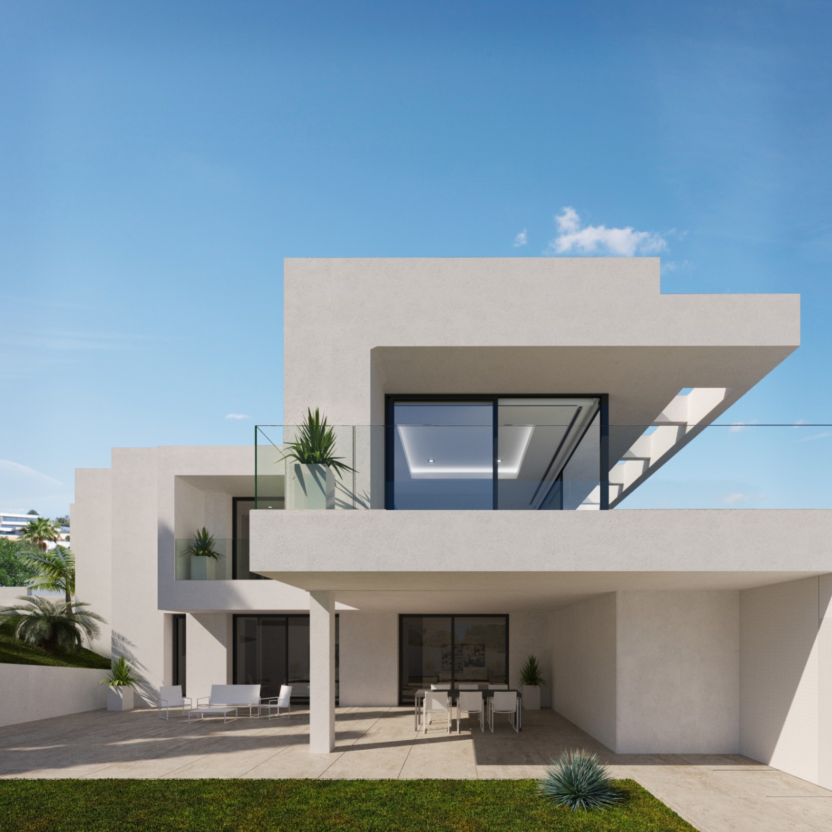Moderne Villa mit Meerblick in Gran Sol Calpe