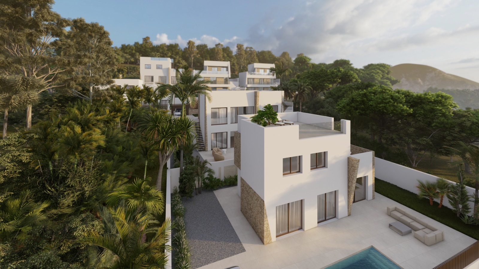 Nieuwbouw villa te koop in Sea Hills Finestrat, Costa Blanca