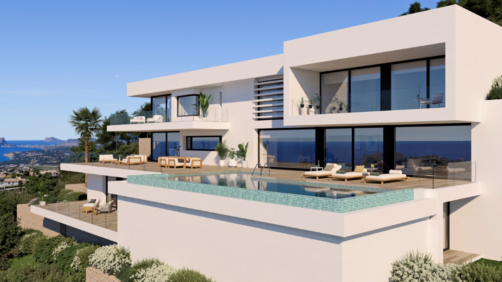 Nieuwbouw villa te koop in Cumbre del Sol Benitachell, Costa Blanca