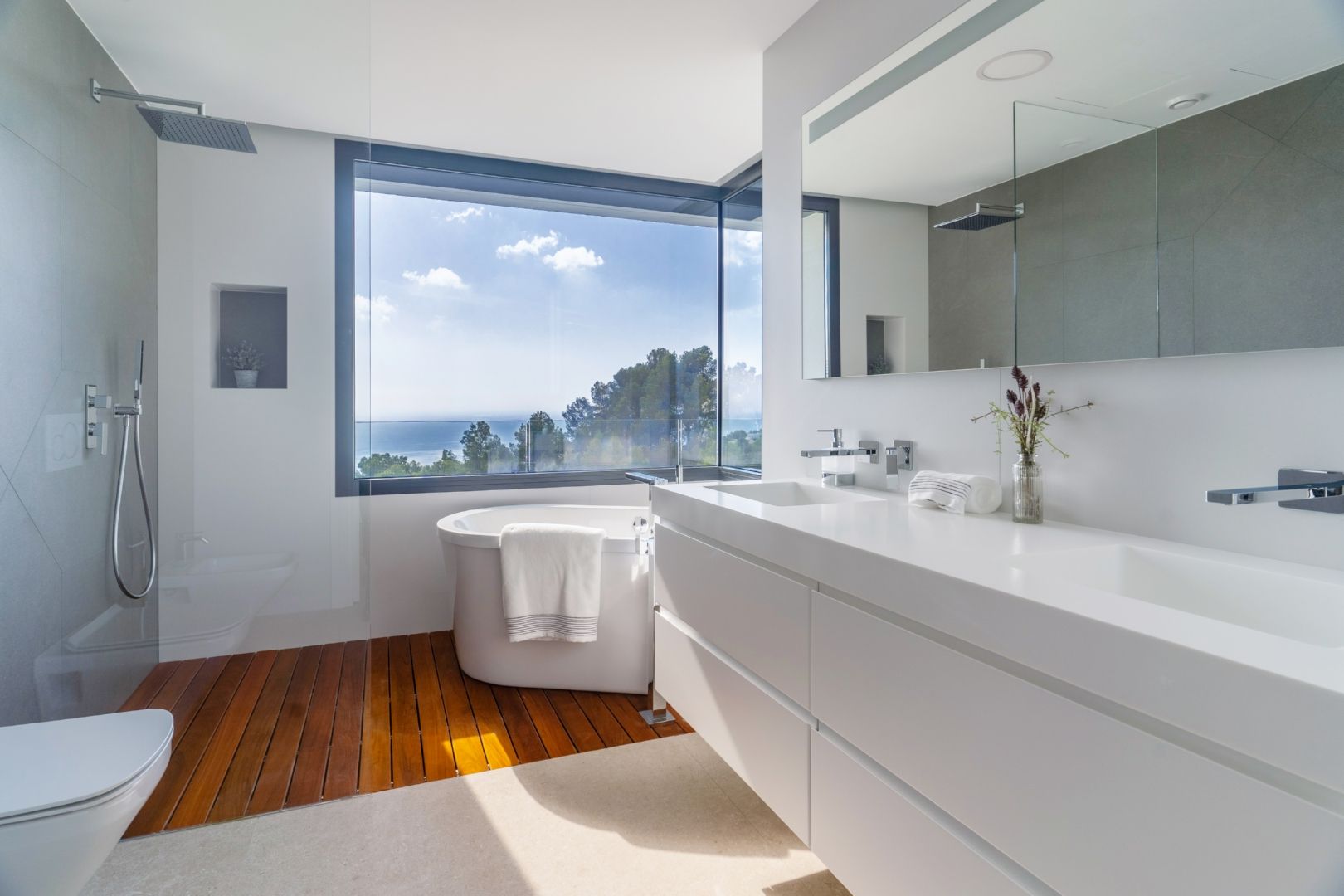 New build villa with sea views for sale in Altea, Costa Blanca