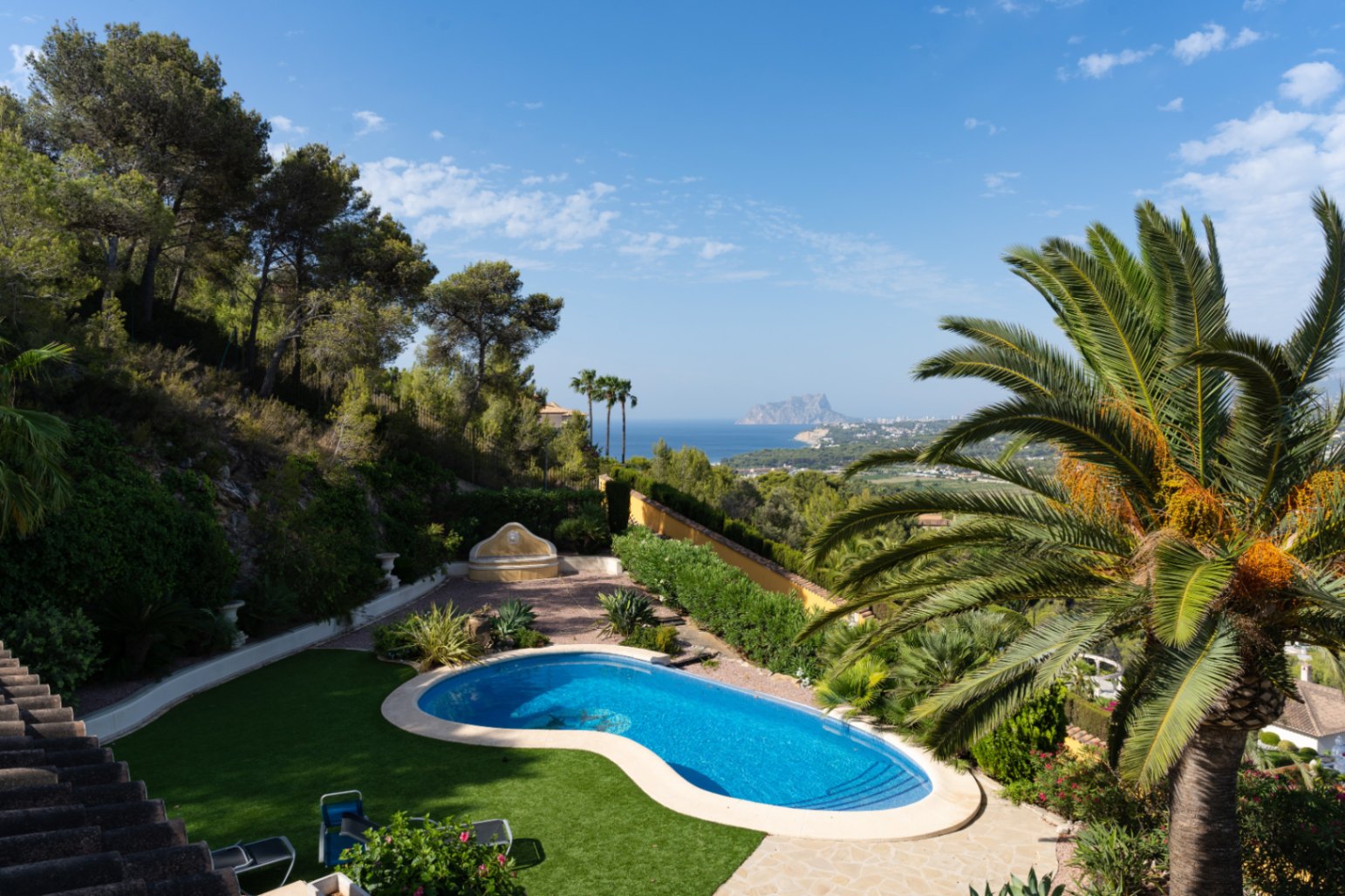 Villa de luxe avec vue sur la mer à La Arnella Moraira, Costa Blanca
