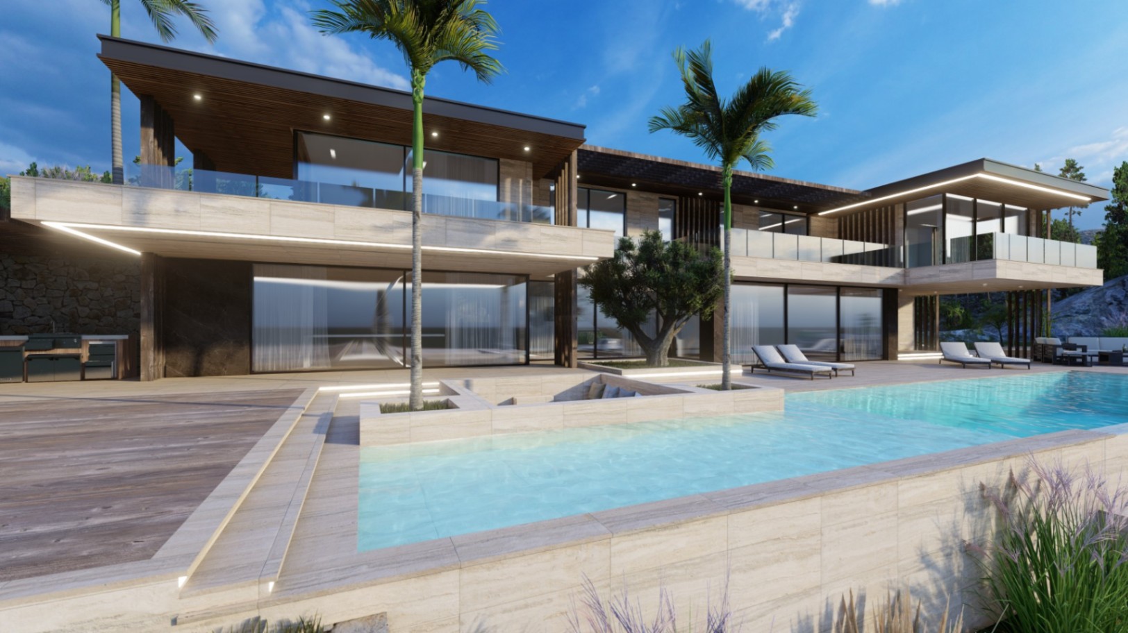 New build villa for sale on the seafront in Cabo La Nao Jávea, Costa Blanca