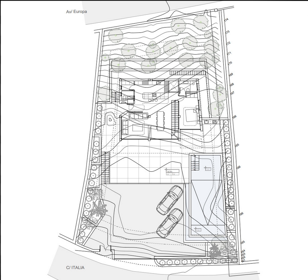 Terrain pour la construction d’une villa avec permis de construire à Altea Hills, Costa Blanca