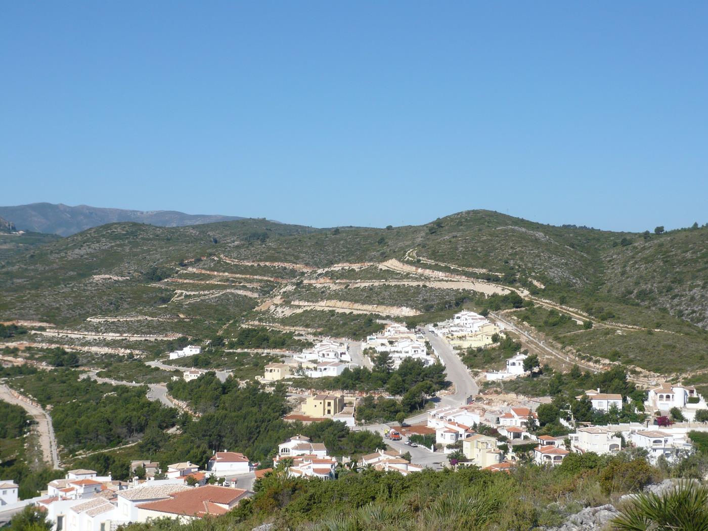 New build Ibiza-style villa for sale in Monte Solana II Pedreguer, Costa Blanca