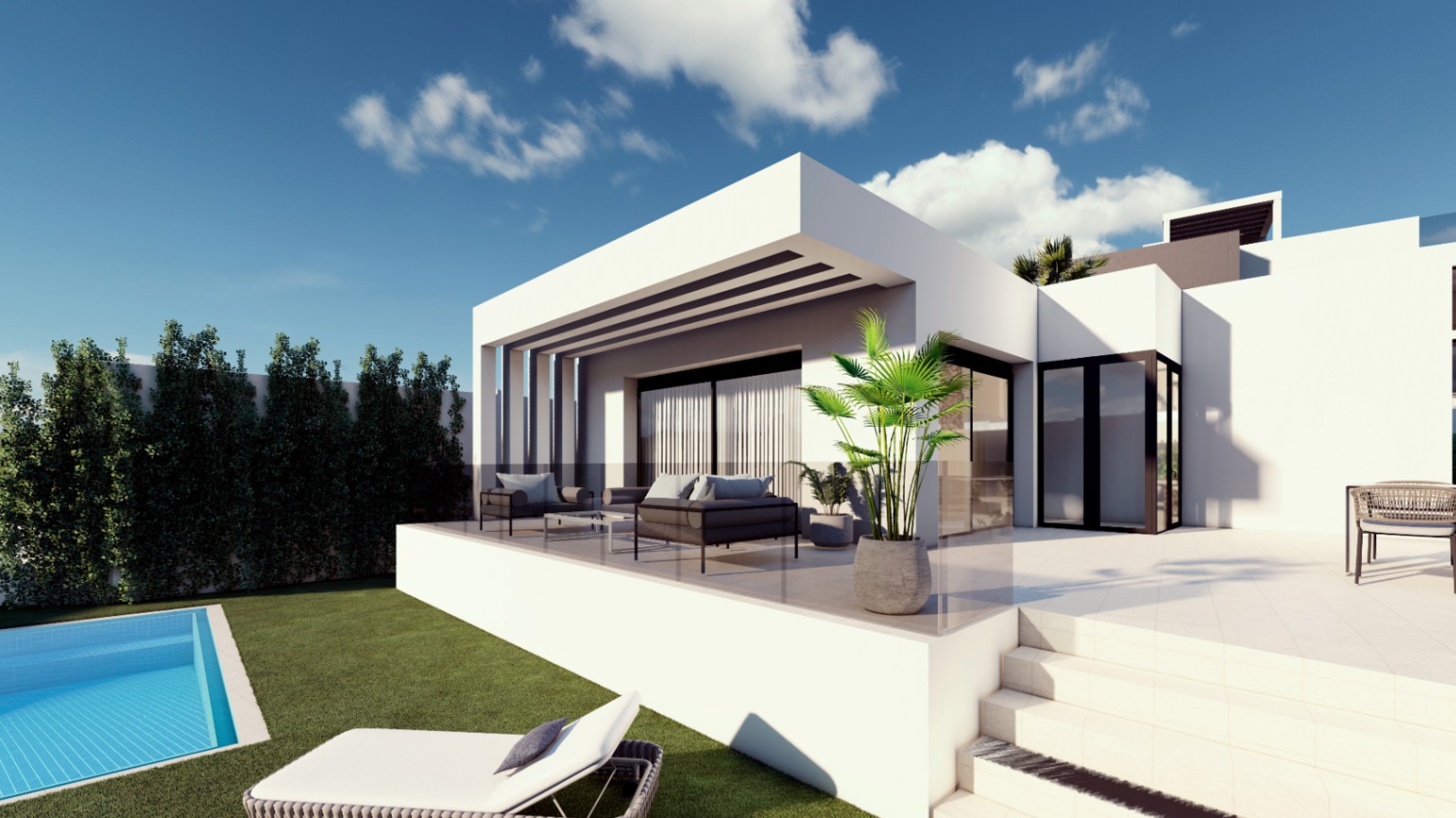 Moderne stijl villa in Panoramic Beach Resort Finestrat