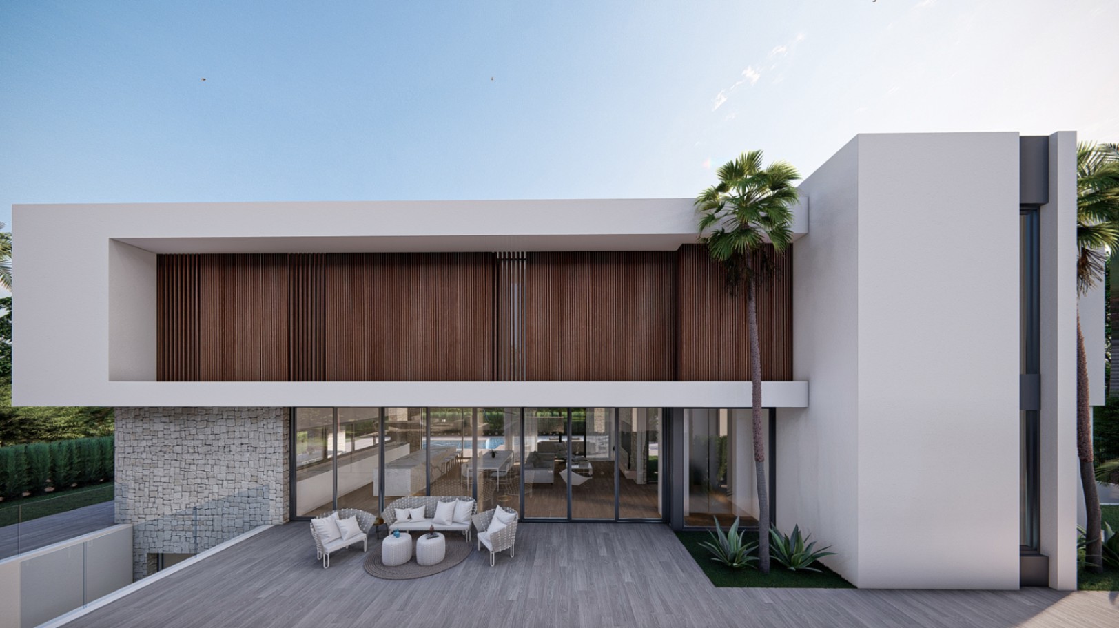 Nieuwbouw moderne villa te koop in Albir, Costa Blanca