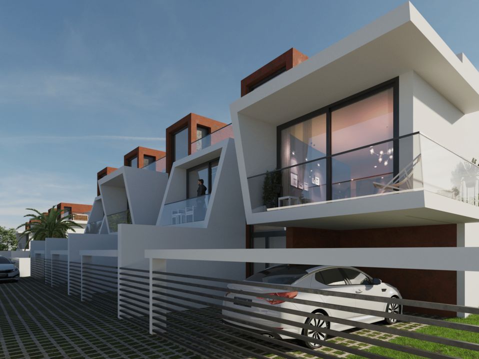 Moderne nieuwbouw halfvrijstaande woning te koop in Calpe