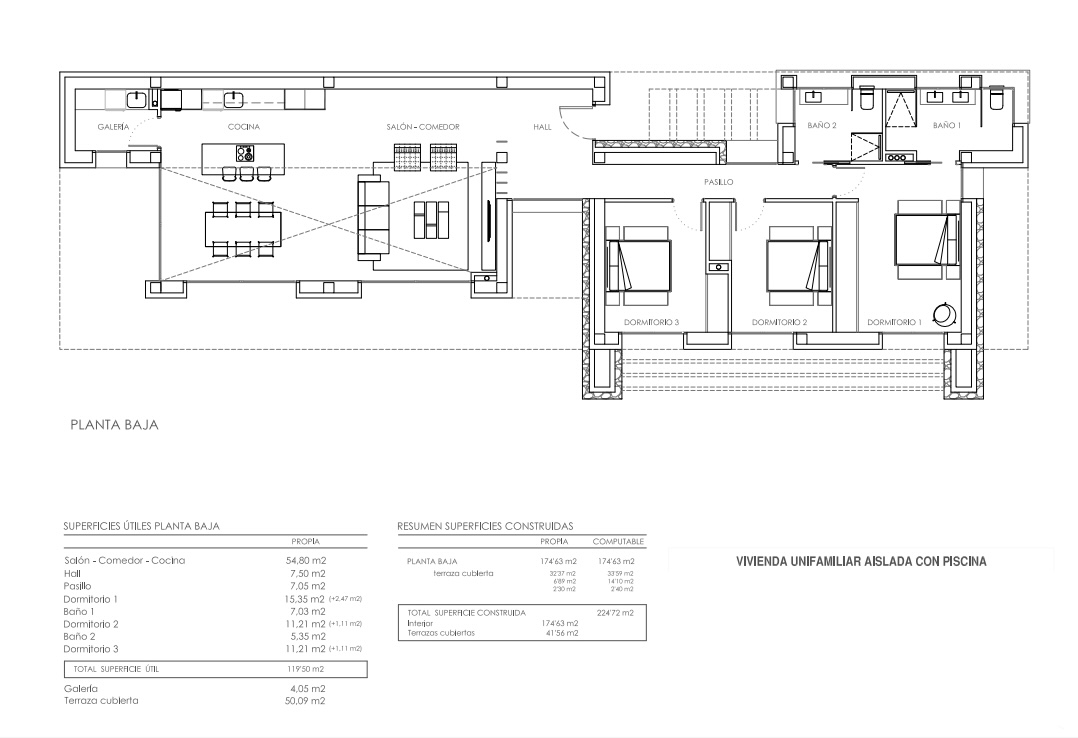 New build villa for sale in Partida Estacion II Calpe, Costa Blanca