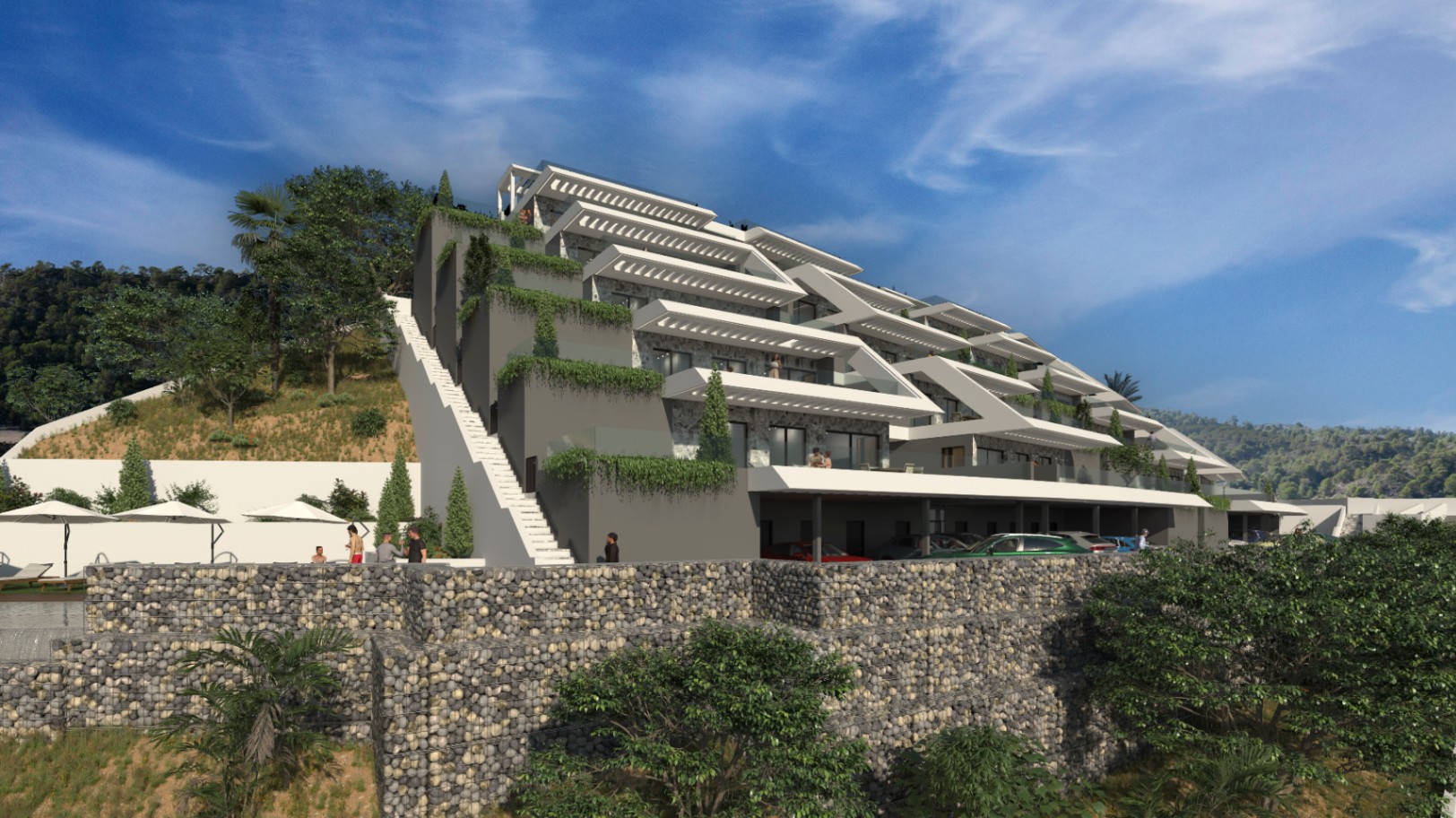 New build duplex penthouse for sale in Balcón de Finestrat, Costa Blanca