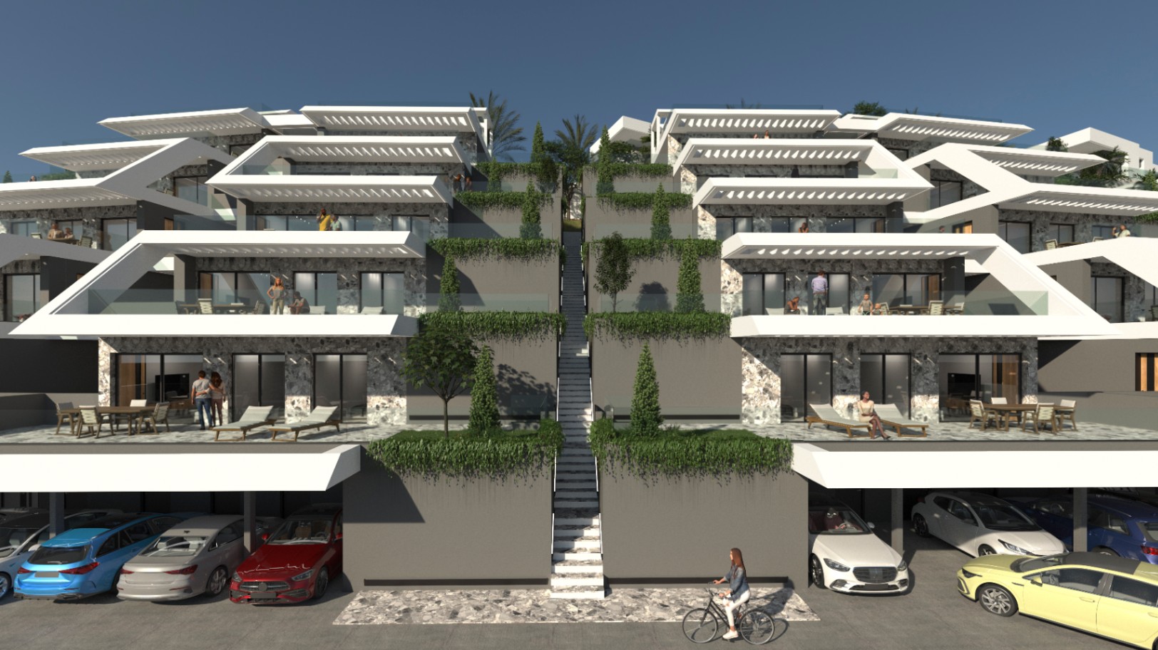 Nieuwbouw duplex penthouse te koop in Finestrat, Costa Blanca